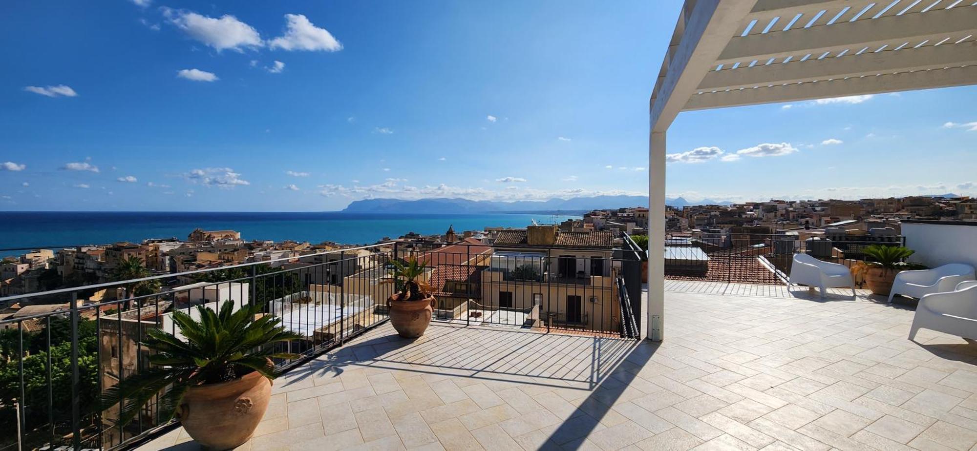 Appartement Palazzo Del Golfo Penthouse à Castellammare del Golfo Extérieur photo